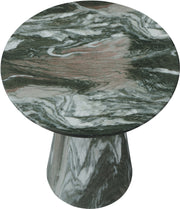Cassino Concrete Indoor/Outdoor End Table in Green - 585Green-ET