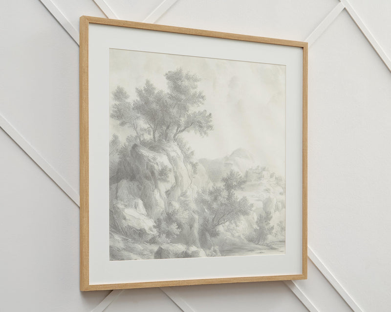 Casslock Gray Wall Art - A8000538