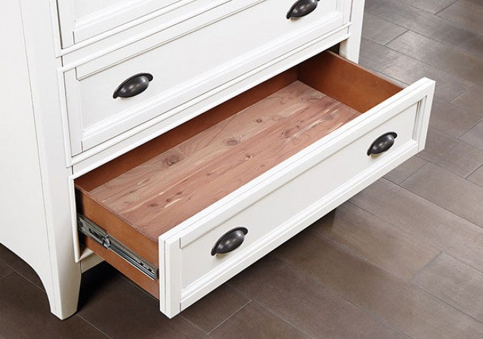 Castile White Chest - CM7413WH-C