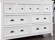 Castile White Dresser - CM7413WH-D