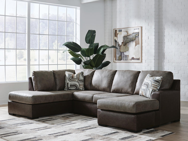 Castille Way Fossil 2-Piece Sectional with Chaise - PC62703S1