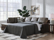 Castille Way Fossil 2-Piece Sleeper Sectional with Chaise - PC62703S4