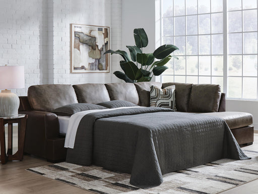 Castille Way Fossil 2-Piece Sleeper Sectional with Chaise - PC62703S5