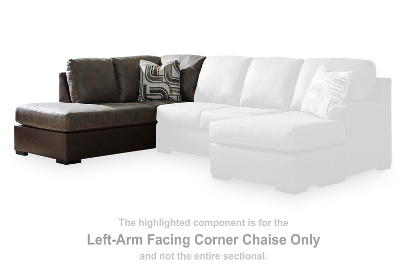 Castille Way Fossil Left-Arm Facing Corner Chaise - PC6270316