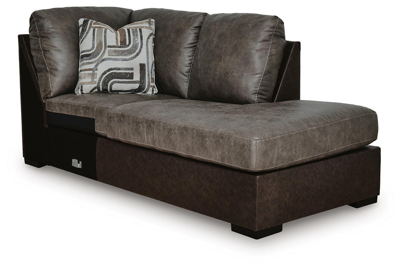 Castille Way Fossil Right-Arm Facing Corner Chaise - PC6270317