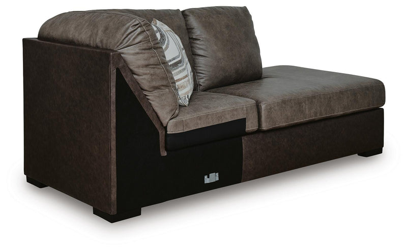 Castille Way Fossil Right-Arm Facing Corner Chaise - PC6270317