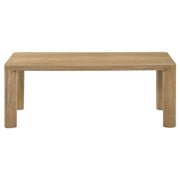 Castlewood 3-piece Cocktail Coffee Table Set Light Oak - 710868-S3
