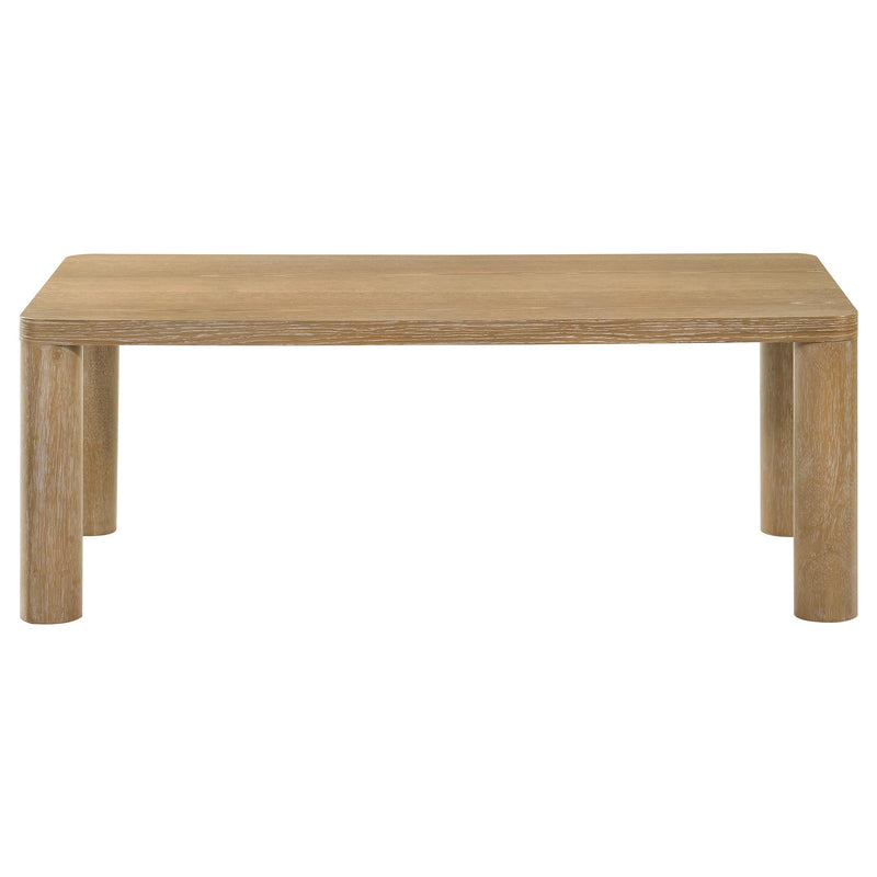 Castlewood 3-piece Cocktail Coffee Table Set Light Oak - 710868-S3