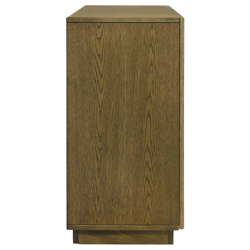 Castlewood 71-inch Dining Sideboard Buffet Server Brown Oak - 109355