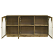 Castlewood 71-inch Dining Sideboard Buffet Server Brown Oak - 109355