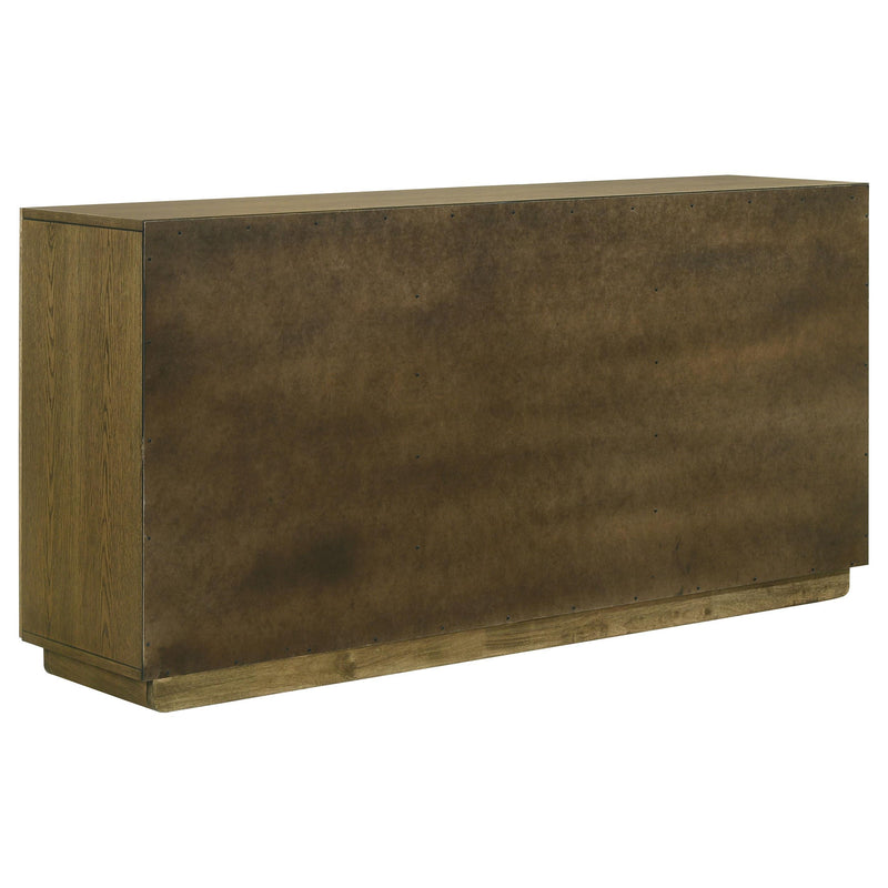 Castlewood 71-inch Dining Sideboard Buffet Server Brown Oak - 109355