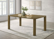 Castlewood 71-inch Rectangular Wood Dining Table Brown Oak - 109351