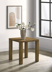 Castlewood Engineered Wood Accent Side End Table Brown Oak - 710857