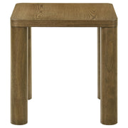 Castlewood Engineered Wood Accent Side End Table Brown Oak - 710857