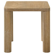 Castlewood Engineered Wood Accent Side End Table Light Oak - 710867