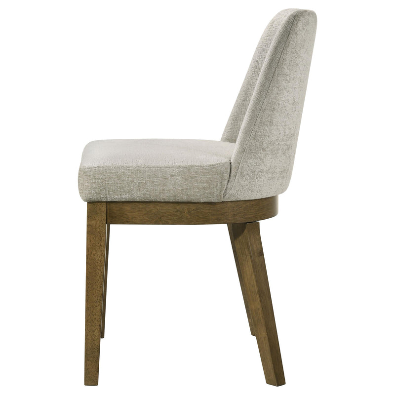 Castlewood Upholstered Side Chair Light Tan (Set of 2) - 109352