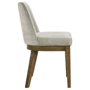 Castlewood Upholstered Side Chair Light Tan (Set of 2) - 109352