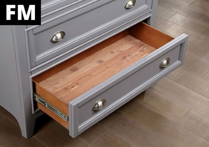 Castlile Gray Chest - FM7413GY-C