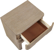 Caswell 24" Oak Veneer And Solid Wood Nightstand in Natural - B1203-NS