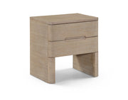Caswell 24" Oak Veneer And Solid Wood Nightstand in Natural - B1203-NS