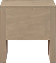Caswell 24" Oak Veneer And Solid Wood Nightstand in Natural - B1203-NS