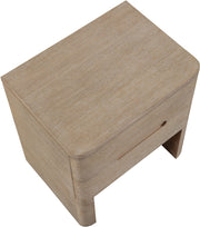 Caswell 24" Oak Veneer And Solid Wood Nightstand in Natural - B1203-NS
