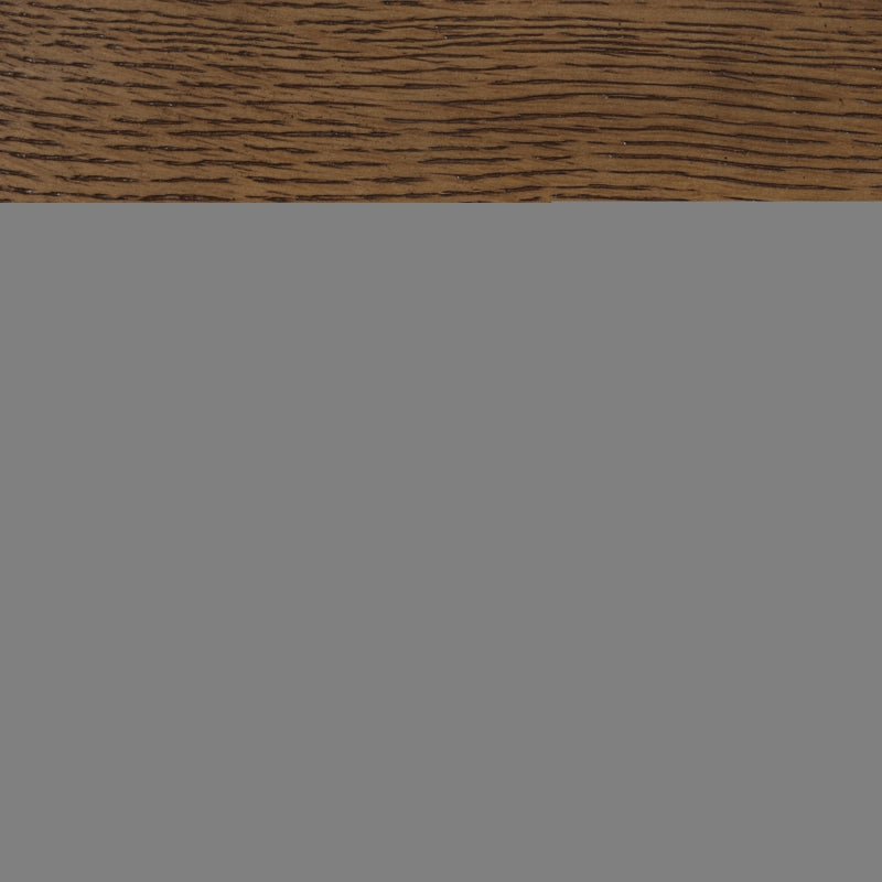 Caswell 42" W x 40" H Oak Veneer And Solid Wood Frame Mirror in Brown - B1204-M