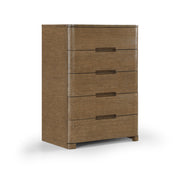 Caswell Oak Veneer And Solid Wood Chest in Brown - B1204-CH