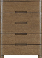 Caswell Oak Veneer And Solid Wood Chest in Brown - B1204-CH