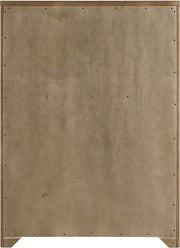 Caswell Oak Veneer And Solid Wood Chest in Brown - B1204-CH