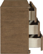 Caswell Oak Veneer And Solid Wood Dresser in Brown - B1204-D