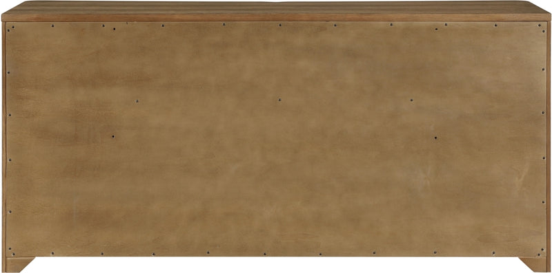 Caswell Oak Veneer And Solid Wood Dresser in Brown - B1204-D