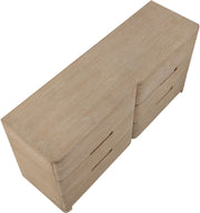 Caswell Oak Veneer And Solid Wood Dresser in Natural - B1203-D