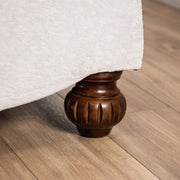 Catalonia Beige/Dark Cherry Loveseat - SM6451-LV