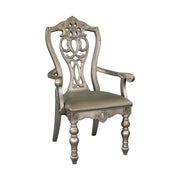 Catalonia Platinum Gold Extendable Dining Set - Gate FurnitureDining Room Set