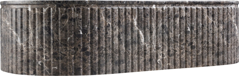 Catania Concrete Indoor/Outdoor Coffee Table in Brown - 874Brown-CT