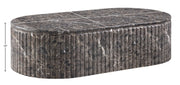 Catania Concrete Indoor/Outdoor Coffee Table in Brown - 874Brown-CT