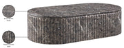Catania Concrete Indoor/Outdoor Coffee Table in Brown - 874Brown-CT