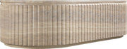 Catania Concrete Indoor/Outdoor Coffee Table in Travertine - 874Travertine-CT