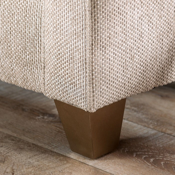 Catarina Beige/Teal Loveseat - SM2287-LV