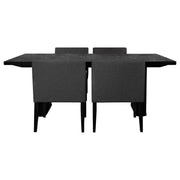 Catherine 5-piece Rectangular Dining Table Set Black - 106251-S5