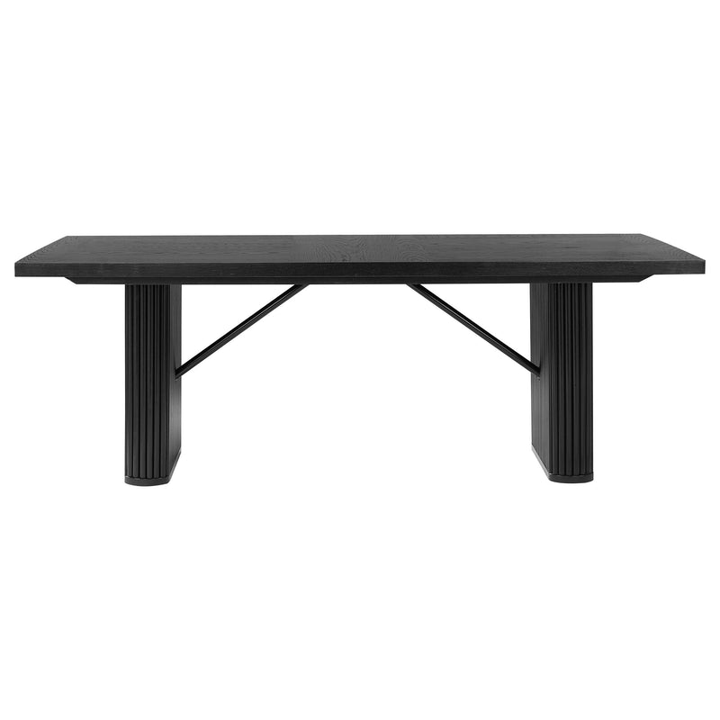 Catherine 7-piece Rectangular Dining Table Set Black - 106251-S7