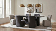 Catherine Rectangular 84-inch Wood Dining Table Black - 106251