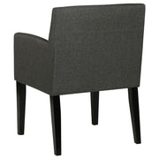 Catherine Upholstered Dining Arm Chair Grey (Set of 2) - 106252