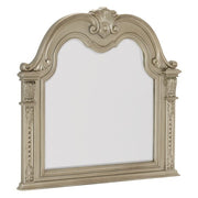 Cavalier Silver Upholstered Sleigh Bedroom Set - Gate FurnitureBedroom Set