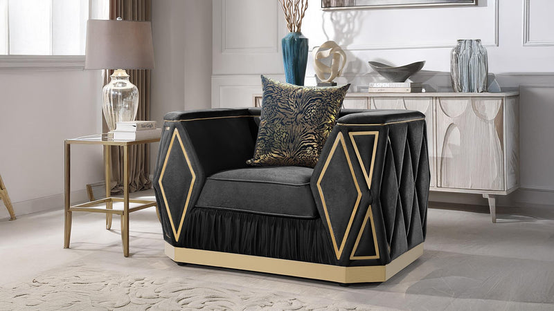 Cavalli Chair Black - Cavalli Chair Black