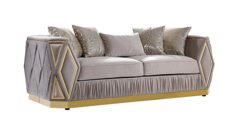 Cavalli Sofa Taupe - Cavalli Sofa Taupe
