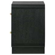 Cavelle 2-drawer Nightstand Bedside Table Black - 223662