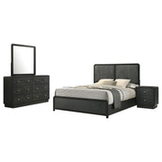 Cavelle 4-piece Full Bedroom Set Black - 223661F-S4