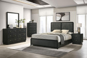 Cavelle 5-piece Eastern King Bedroom Set Black - 223661KE-S5